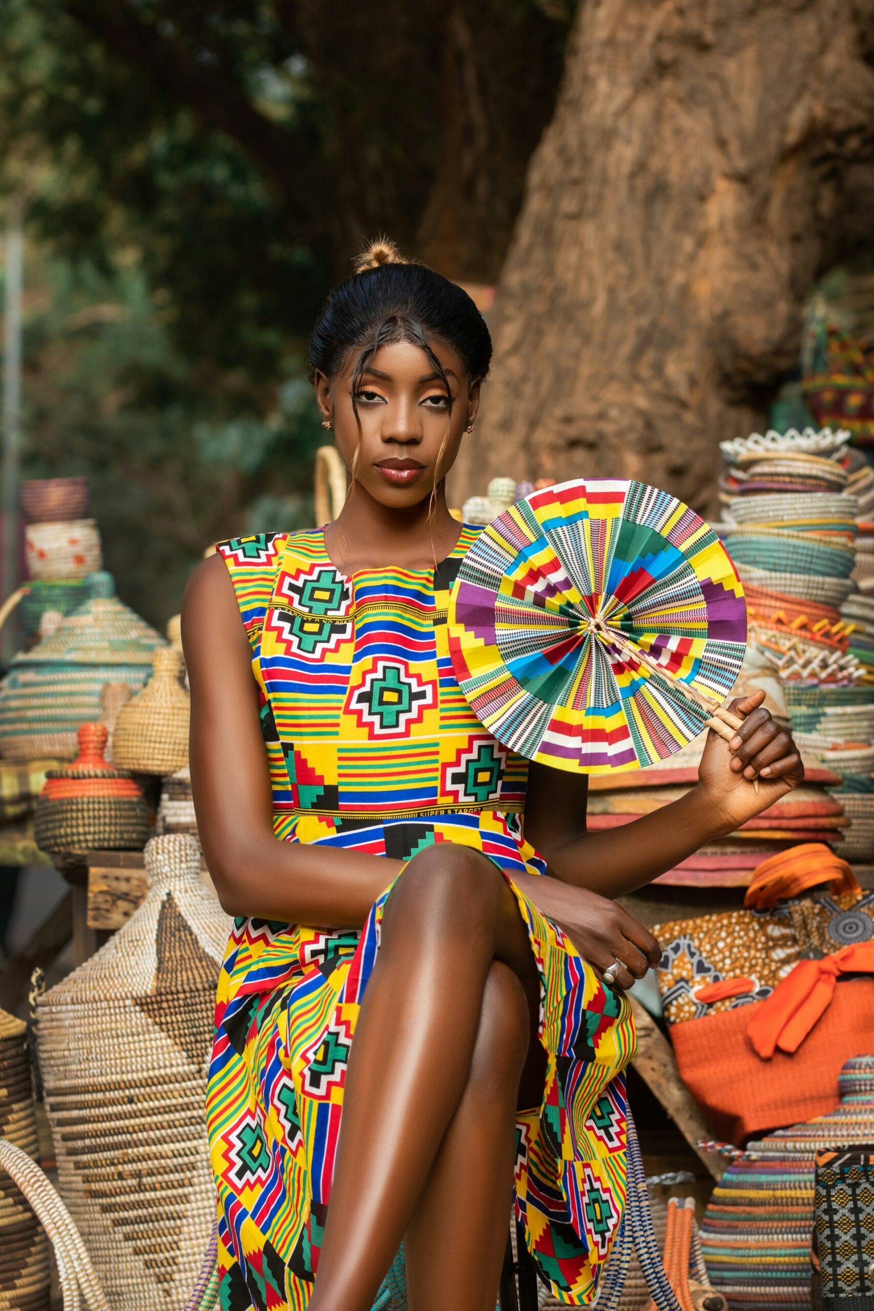 African Print Maxi Dresses